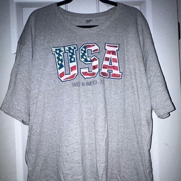Men’s USA Made In America 2018 Shirt Size 2XL - Picture 1 of 4